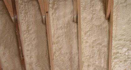 closed-cell spray foam for Elmonte applications