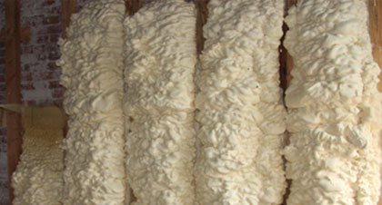 open-cell spray foam for Elmonte applications